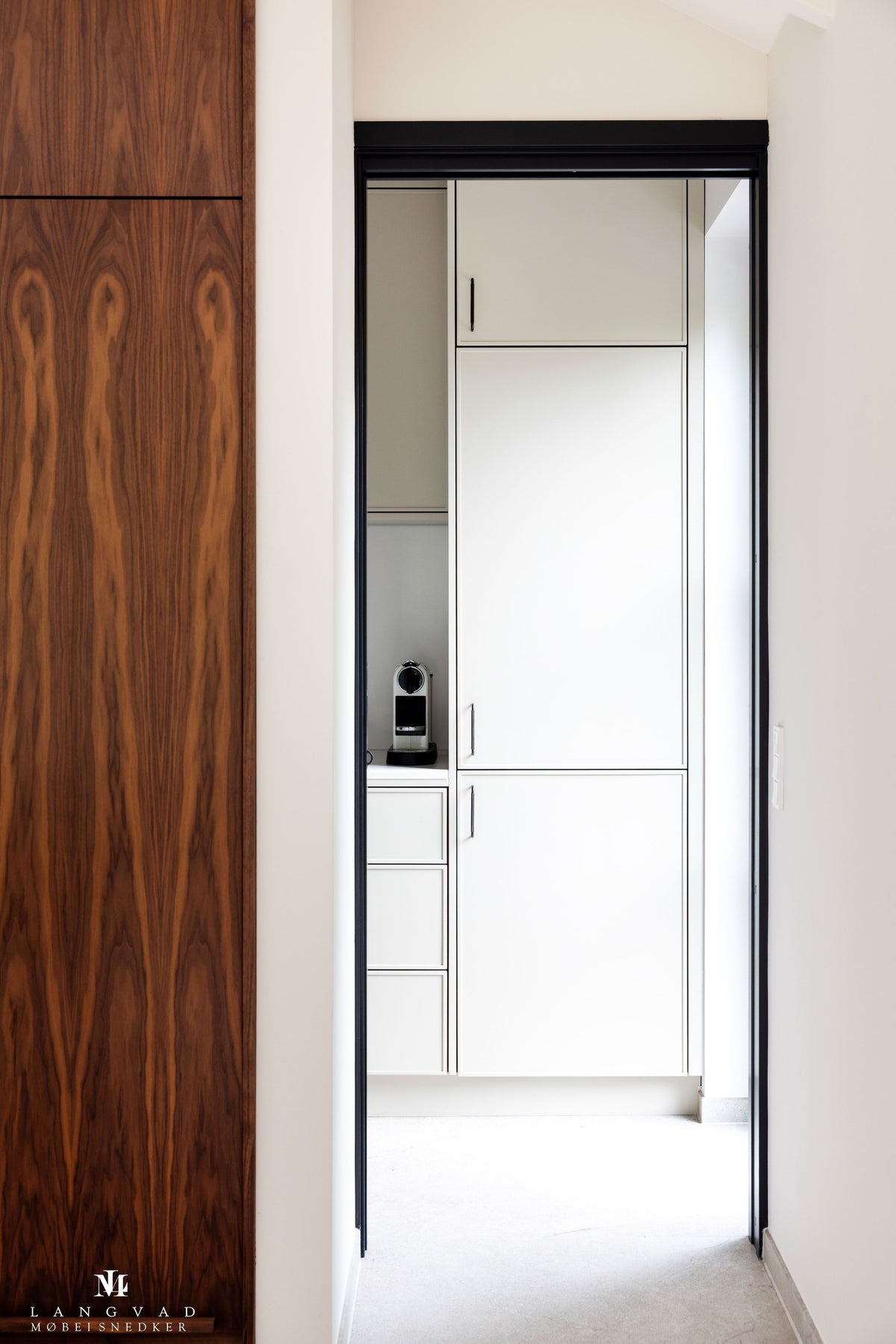 Østerbro diamond-cut cabinet handle in bronze / browned brass finish • Chr. Jørgensen