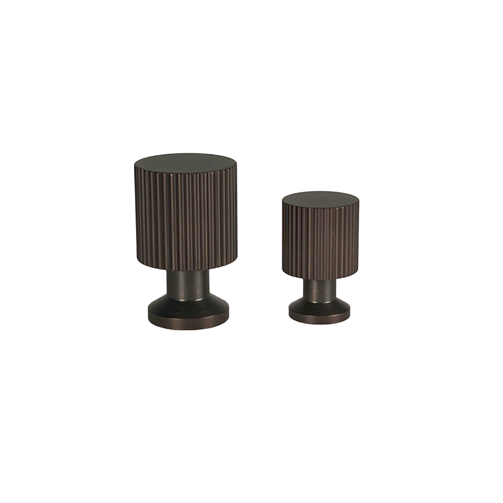 Møbelknop i bronze / bruneret messing, 33 mm - Marienlund • Chr. Jørgensen - Copenhagenhomedesign