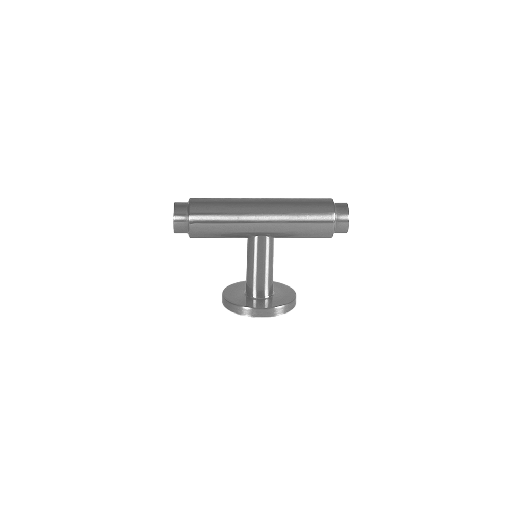Møbelknop T-bar i rustfrit stål look - Hasseris • Chr. Jørgensen - Copenhagenhomedesign