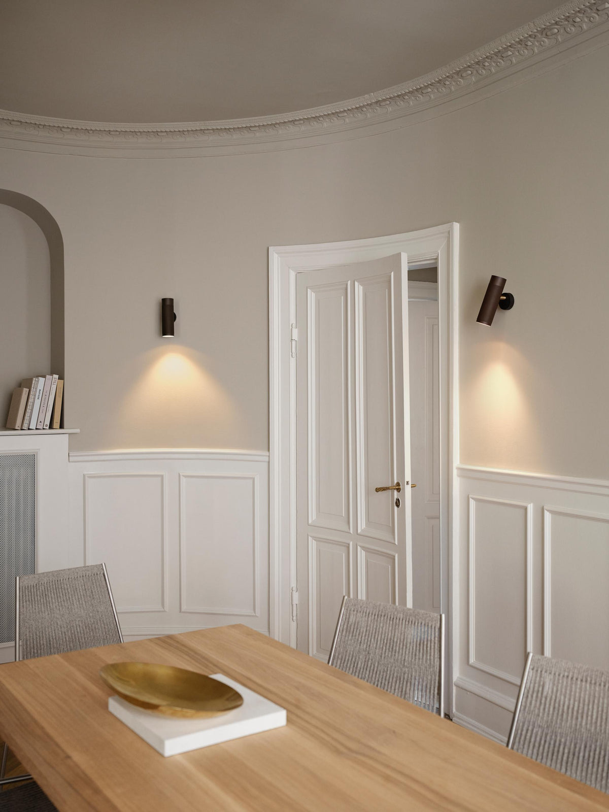 Patrone væglampe, bruneret og messing • Thorup Copenhagen - Copenhagenhomedesign