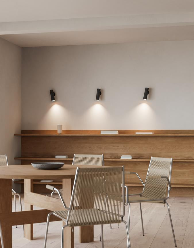 Patrone væglampe, sortbruneret og messing • Thorup Copenhagen - Copenhagenhomedesign