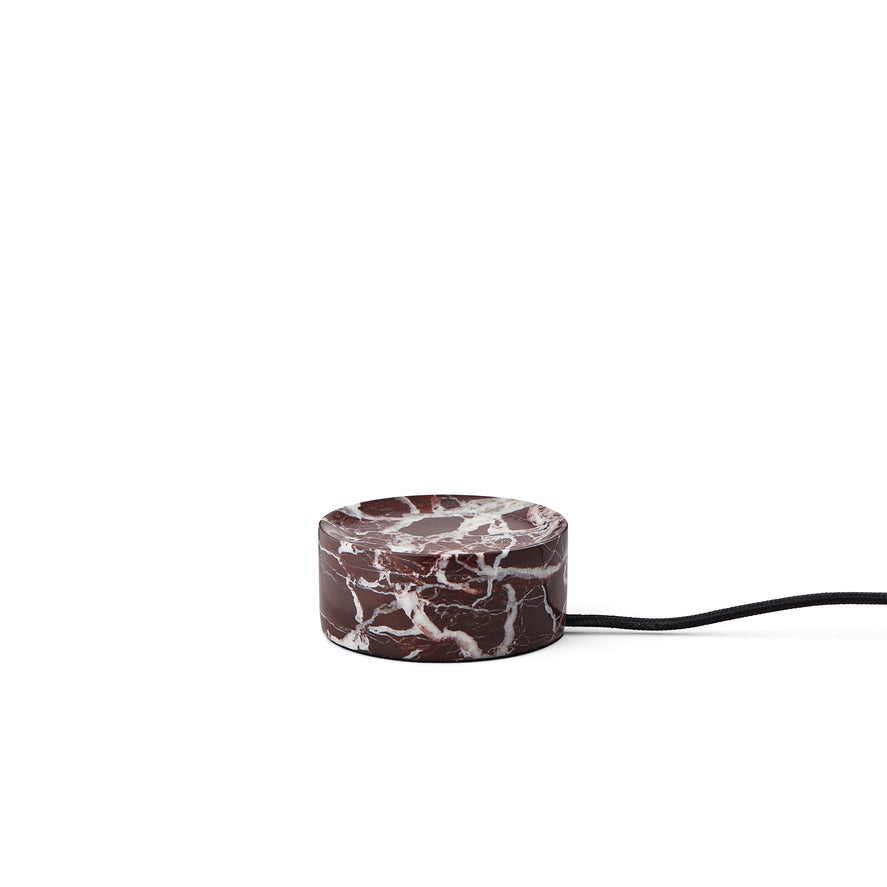 Trip Portable bordlampe, burgundy/opal glossy • Design by Us - Copenhagenhomedesign