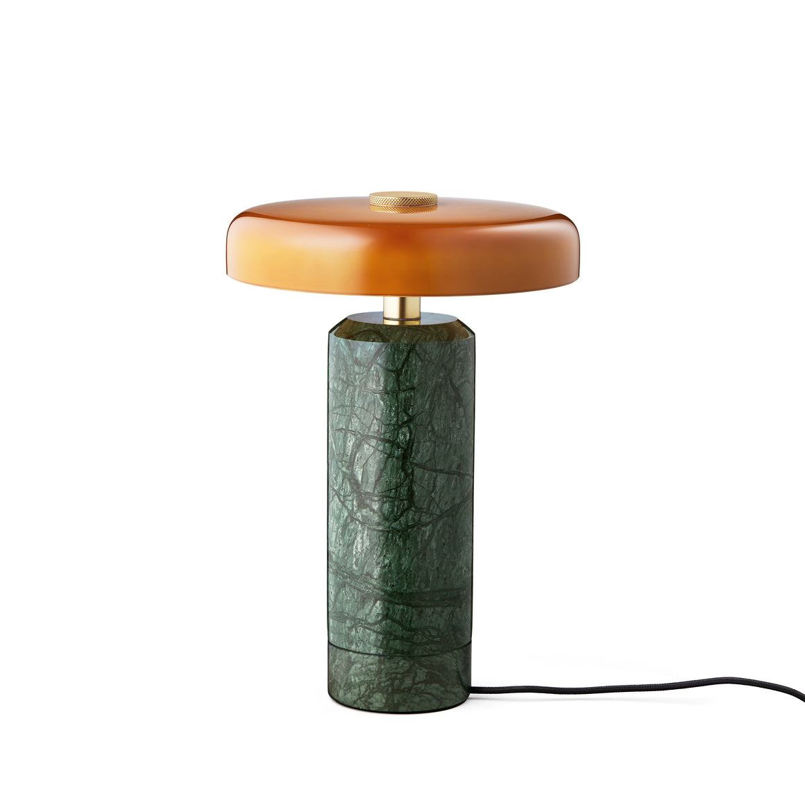 Trip Portable bordlampe, moss/amber glossy • Design by Us - Copenhagenhomedesign