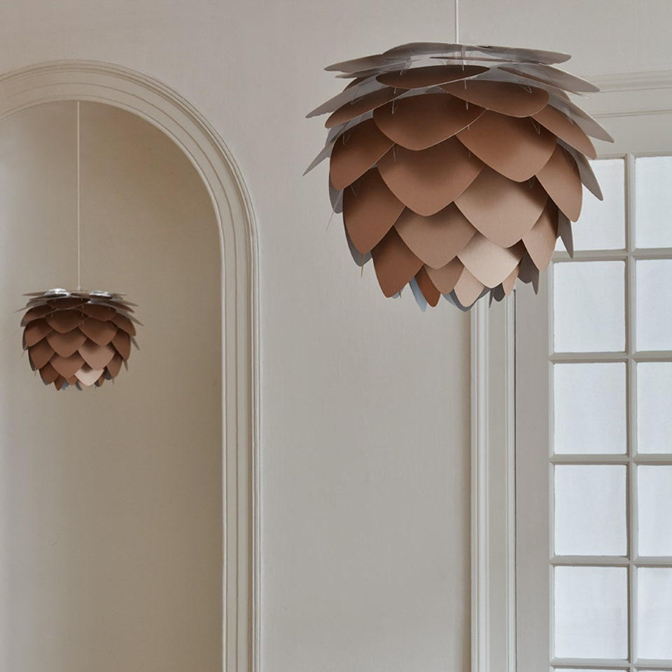Aluvia lampeskærm, børstet bronze • UMAGE - Copenhagenhomedesign