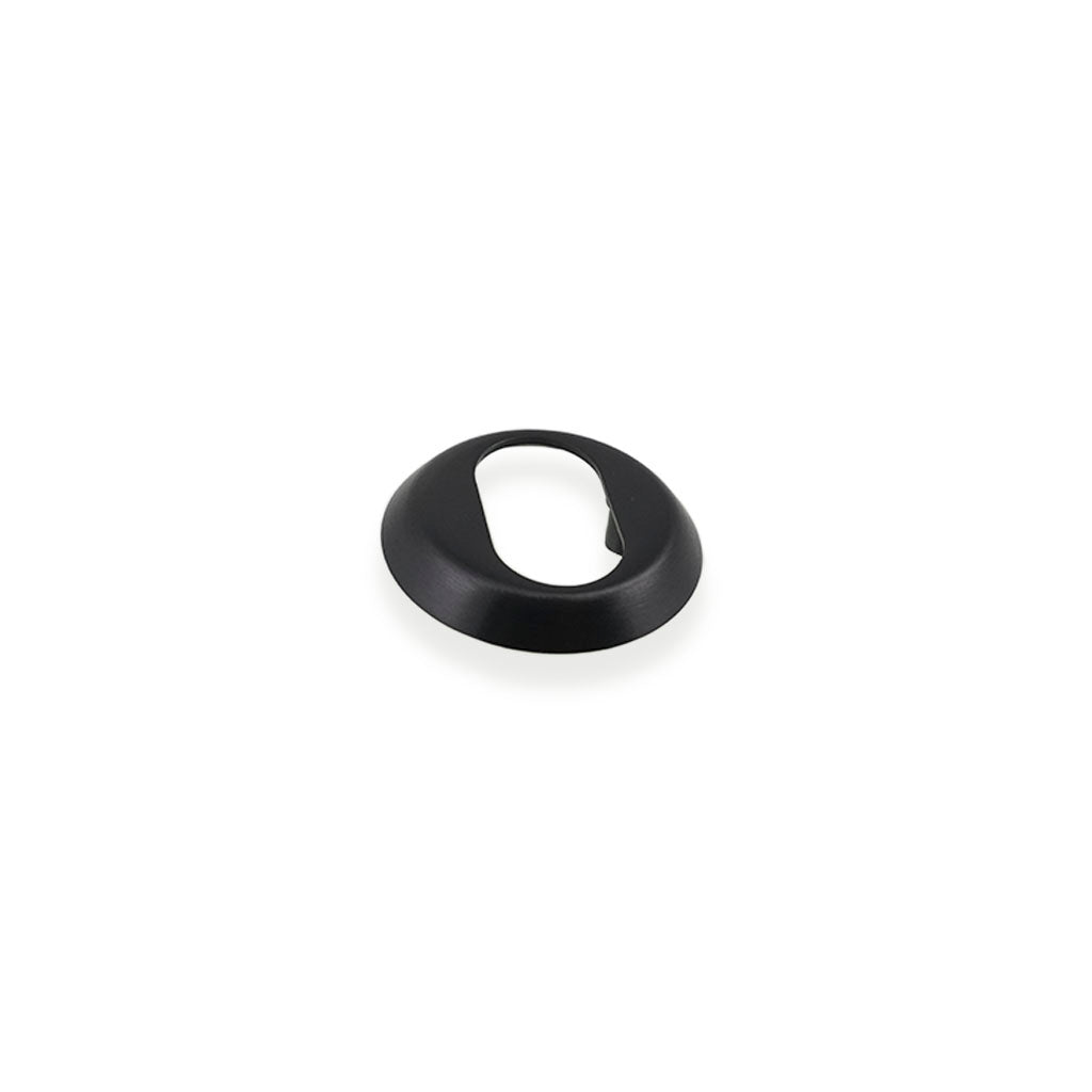 Cylinderring, sort (PVD sort), passer bl.a. til AJ dørgreb • d line - Copenhagenhomedesign