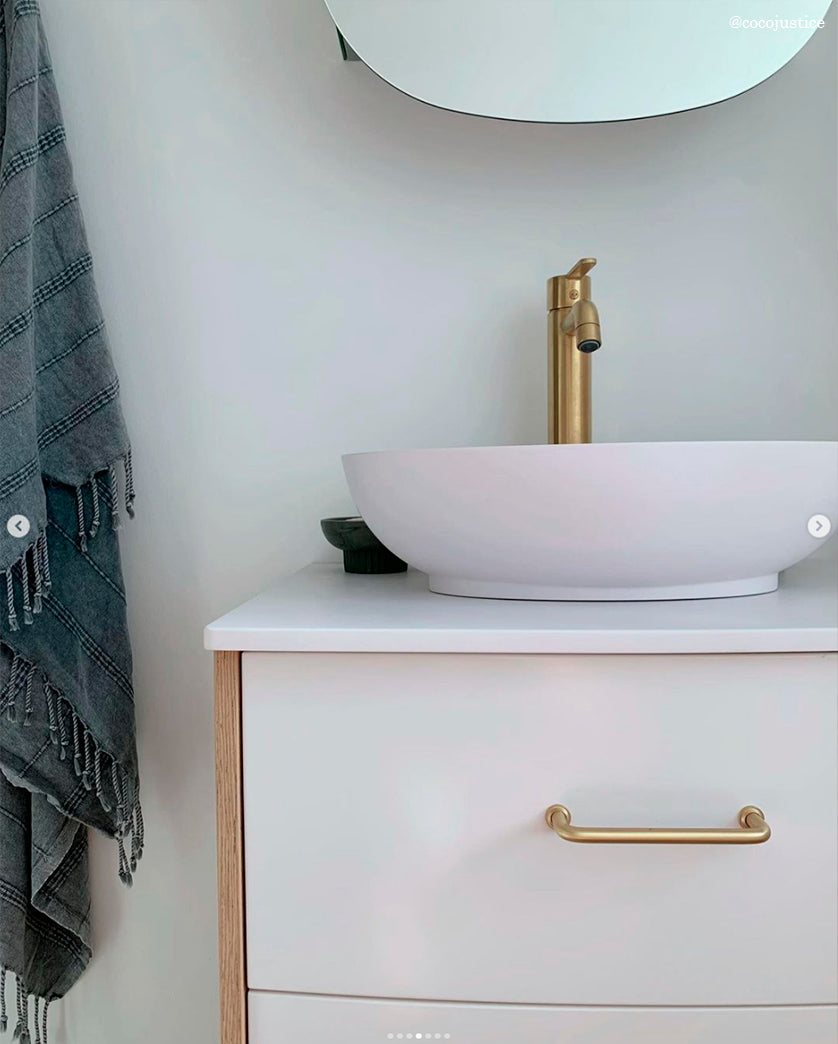 Greb m. løse fødder i børstet messing m. mat lak - Rungsted • Chr. Jørgensen - Copenhagenhomedesign