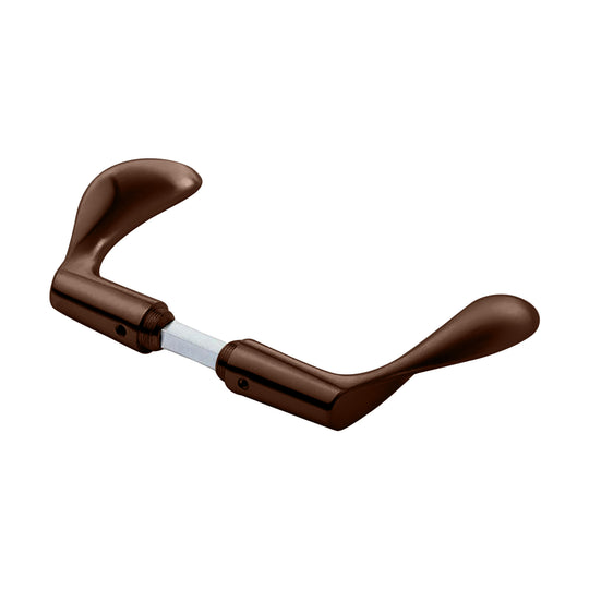 Arne Jacobsen AJ111 door handles without roses, brushed bronze PVD finish • d line