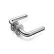 Knud Holscher L door handle, brushed stainless steel • d line