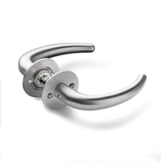 Knud Holscher Coupé door handle, brushed stainless steel • d line