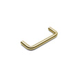 Handle, brushed brass finish • d line