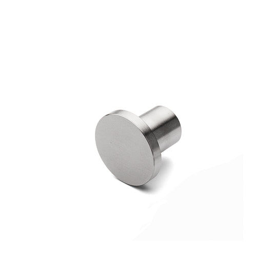 Knob Ø25 mm, brushed stainless steel • d line