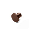 Knob Ø25 mm, bronze/burnished finish • d line