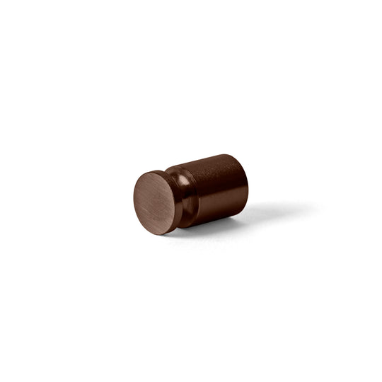 Knob Ø14 mm, bronze/burnished finish • d line