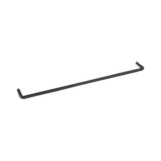 Towel rail, black (black PVD) • d line