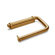 Toilet roll holder, copper finish • d line