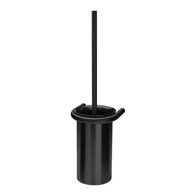 Toilet brush holder, black (black PVD) • d line