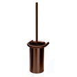 Toilet brush holder, bronze/burnished finish • d line