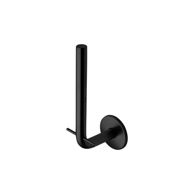 Spare toilet roll holder, black (black PVD) • d line