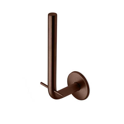 Spare toilet roll holder, bronze/burnished finish • d line