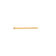 Screw for thumbturns and cylinder rings, brass finish • d line