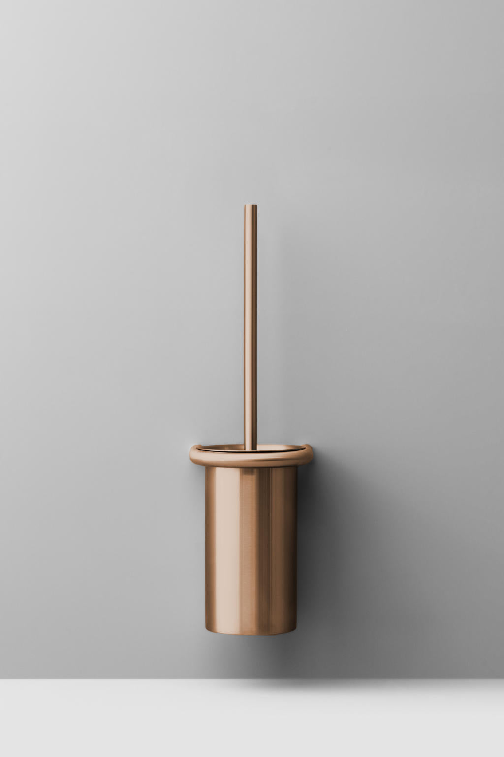 Toiletbørsteholder, kobber finish • d line - Copenhagenhomedesign