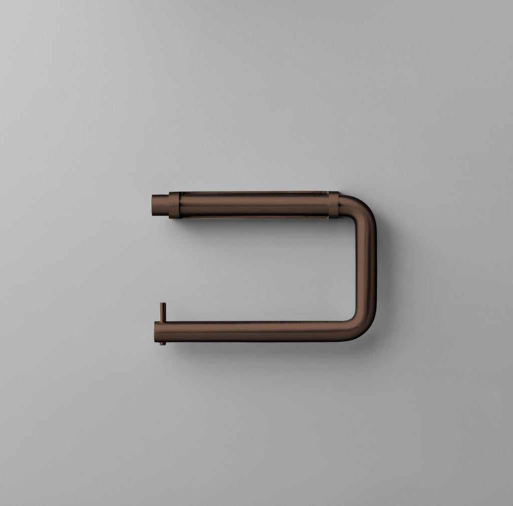 Toiletrulleholder, bronze/bruneret finish • d line - Copenhagenhomedesign