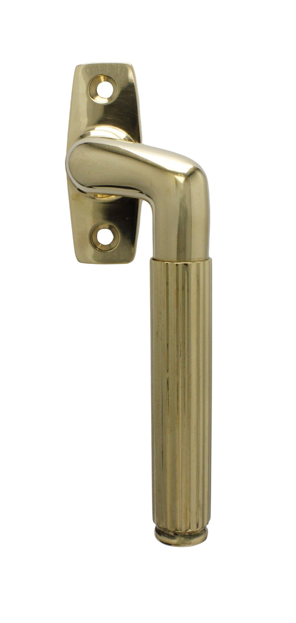 Vinduesgreb Rex, poleret blank messing uden lak  • KYNER & Co - Copenhagenhomedesign