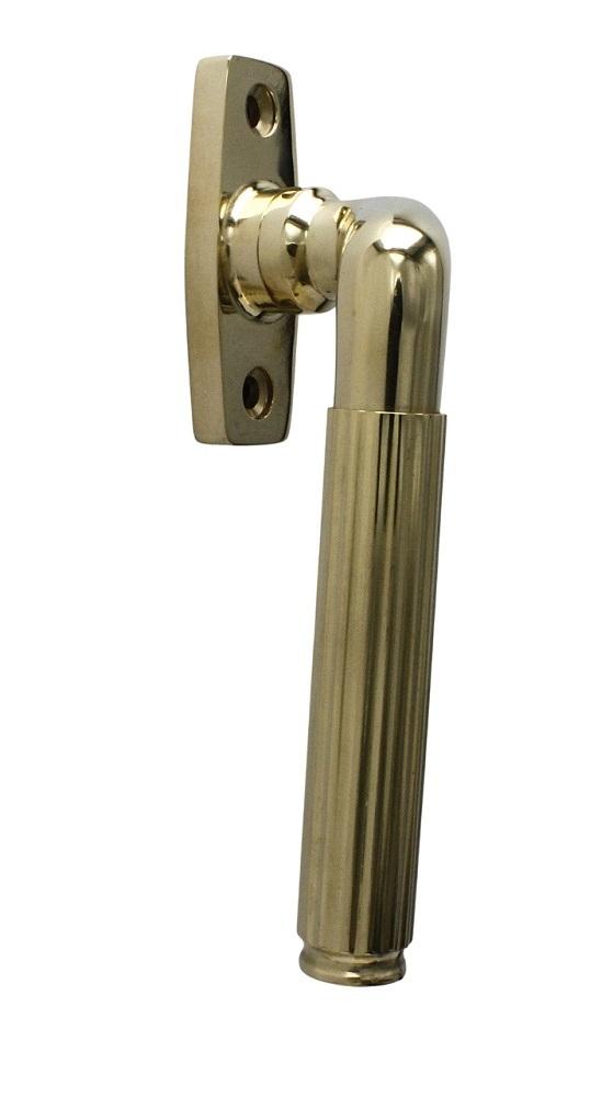 Vinduesgreb Rex, poleret blank messing uden lak  • KYNER & Co - Copenhagenhomedesign
