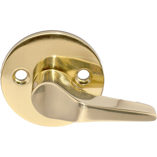 Handikap thumbturn, unlacquered polished brass • KYNER & Co