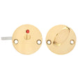 AW Plan Sina bathroom turn and release, unlacquered polished brass • KYNER & Co