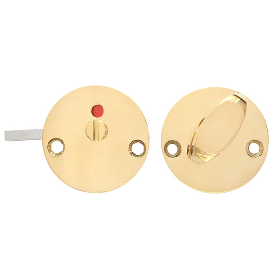 AW Plan Sina bathroom turn and release, unlacquered polished brass • KYNER & Co