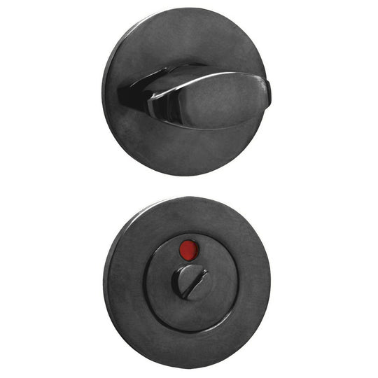 2298 Heritage bathroom turn and release, black lacquered • KYNER & Co