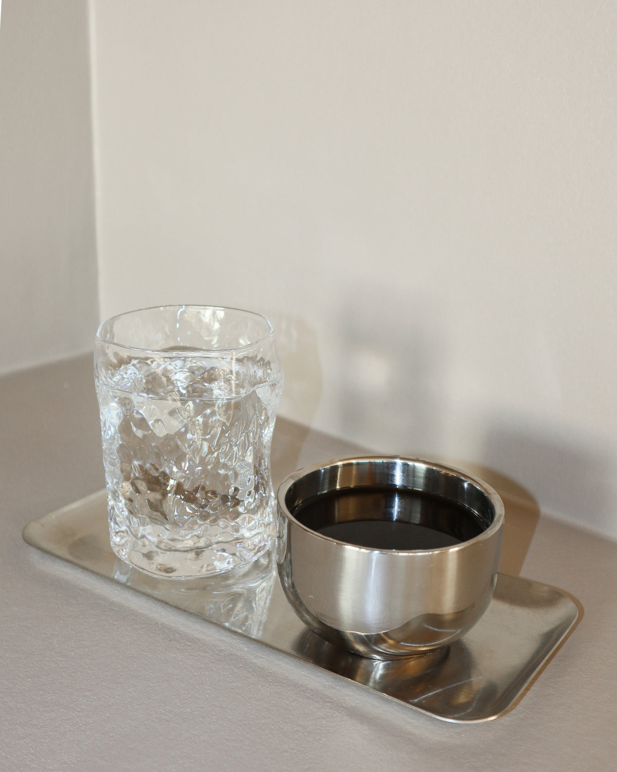 Espressokop i rustfrit stål • NICHBA - Copenhagenhomedesign