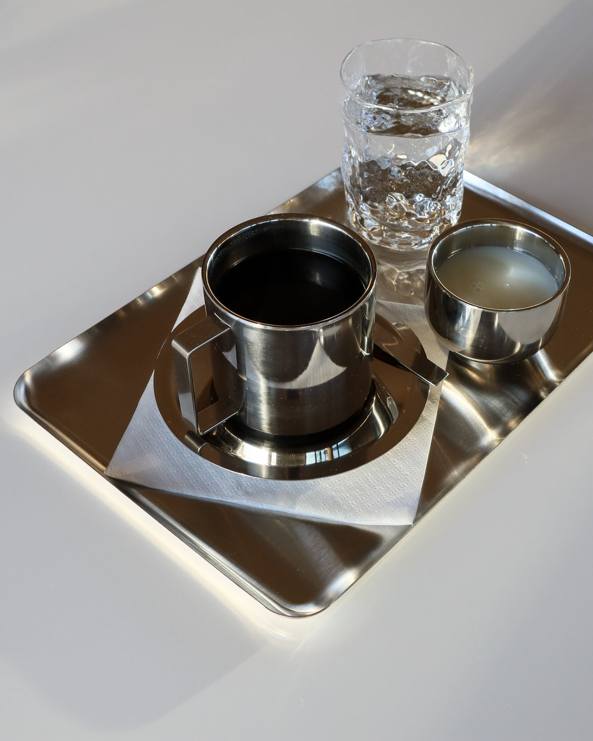 Espressokop i rustfrit stål • NICHBA - Copenhagenhomedesign