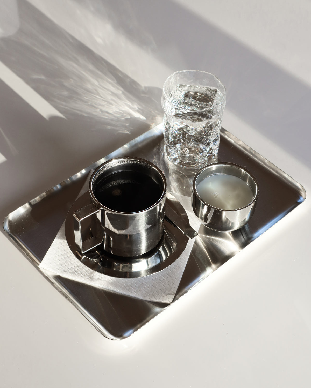 Espressokop i rustfrit stål • NICHBA - Copenhagenhomedesign
