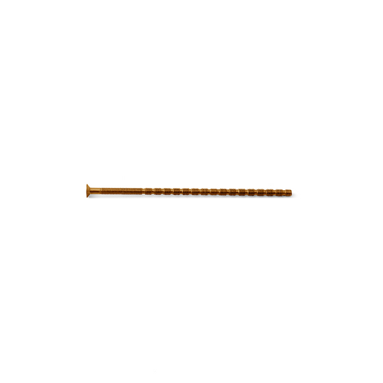 Screw for thumbturns and cylinder rings, copper-coloured PVD • d line