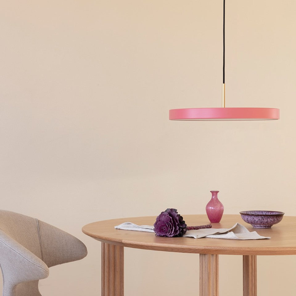 Asteria Plus pendel, rose og messing • UMAGE - Copenhagenhomedesign
