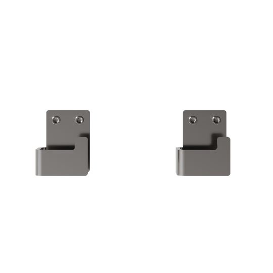 Bathroom hook, stainless steel (2 pcs.) • NICHBA