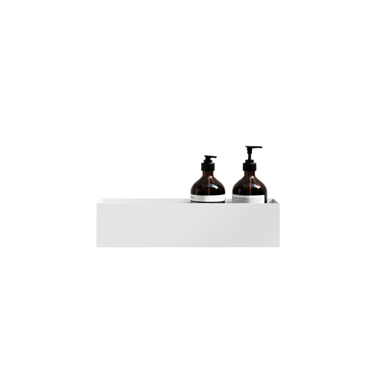 Shower shelf, white • NICHBA