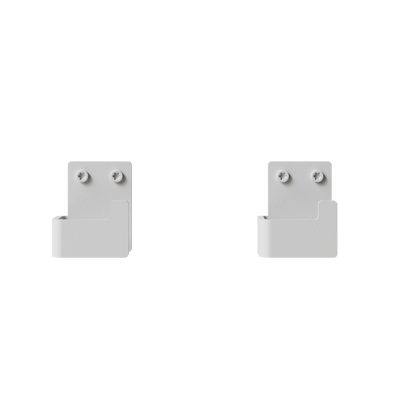 Bathroom hook, white (2 pcs.) • NICHBA