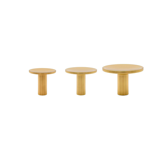 Copenhagen furniture bubbly in brushed mass brass