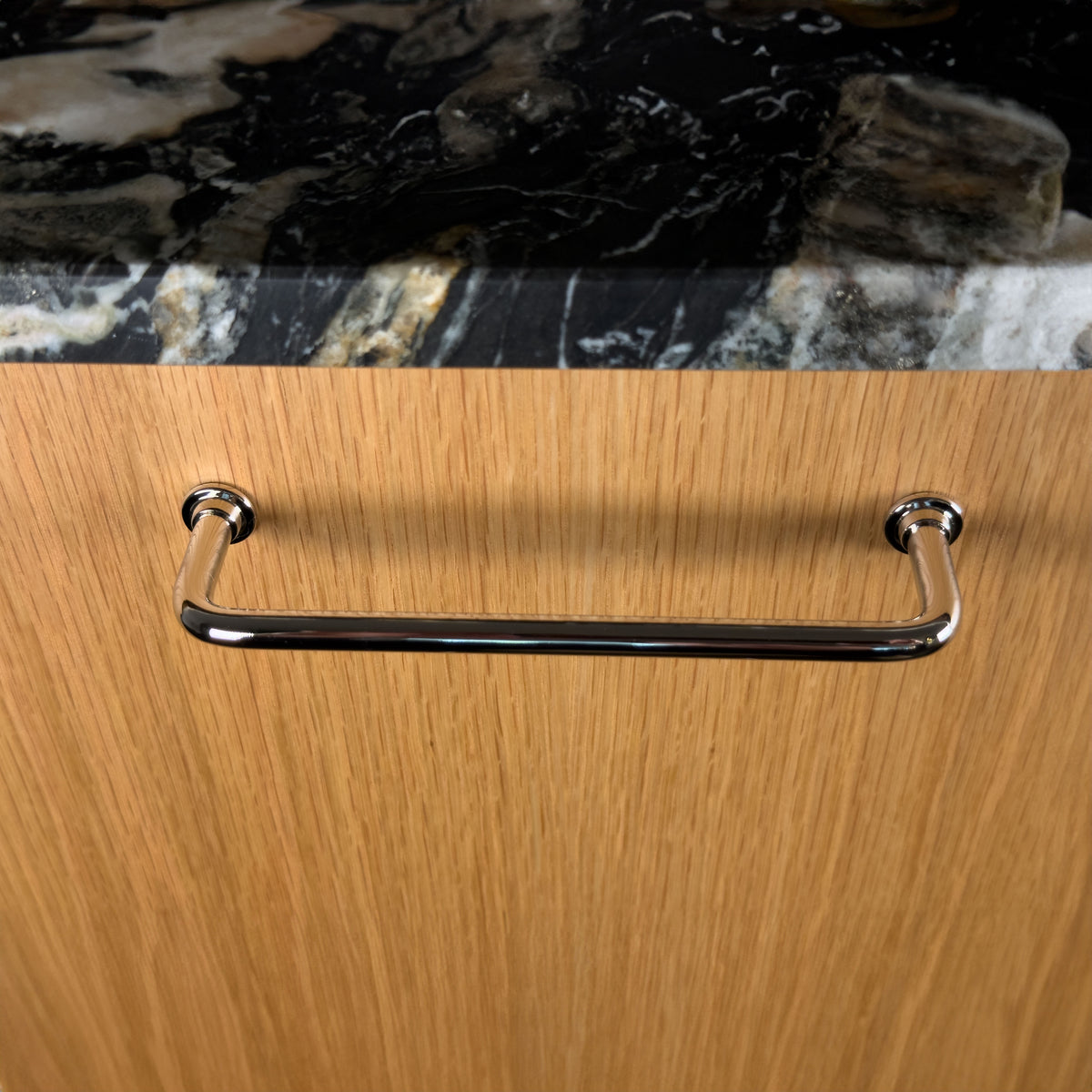Frederiksberg cabinet handle in polished nickel • Chr. Jørgensen