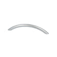 Christianshavn • Curved kitchen handle, matt chrome