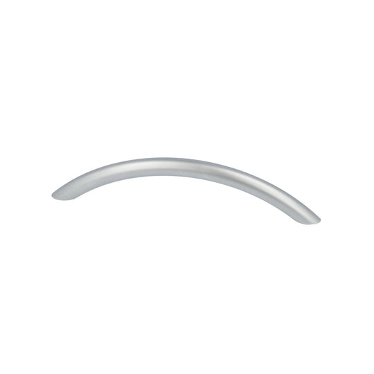 Christianshavn • Curved kitchen handle, matt chrome
