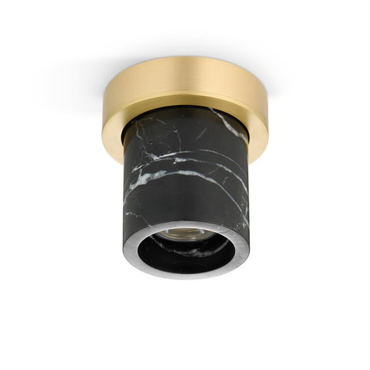 Miss Marble spotlight, brass and ash • Design by Us