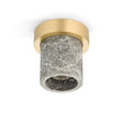 Miss Marble spotlight, brass and grey • Design by Us