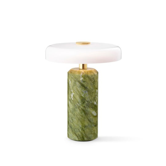 Trip portable table lamp, apple/opal glossy • Design by Us