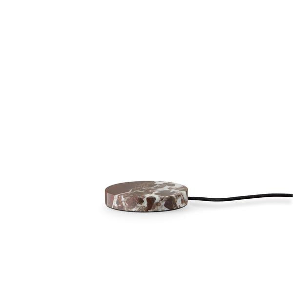 TRIP No. 2 portable bordlampe, burgundy/opal glossy • Design by Us - Copenhagenhomedesign