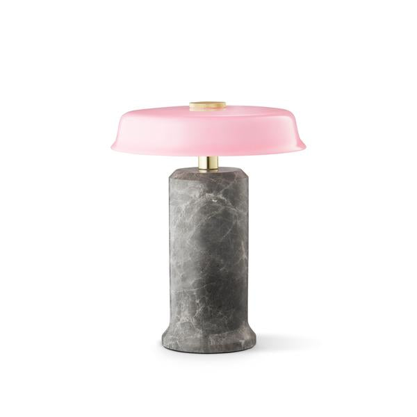 TRIP No. 2 portable bordlampe, silver/rose• Design by Us - Copenhagenhomedesign