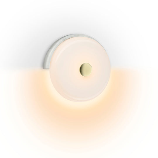 TRIP Wall wall light, carrara/opal glossy • Design by Us